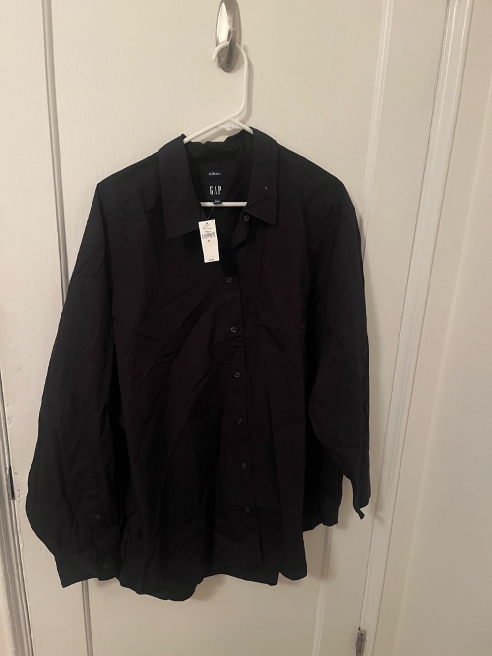GAP Women's Organic Cotton Poplin Big Shirt